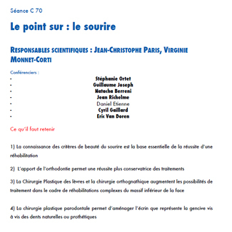 Le point sur : le sourire